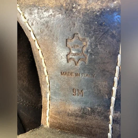 Donald Pliner Donata distressed suede boot in dark brown - Picture 14 of 15